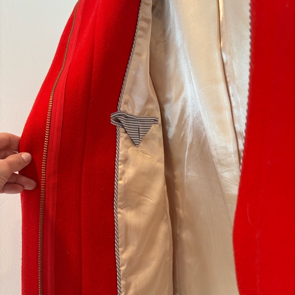 Women's JCrew Stadium Cloth Coat - Picture 5 of 7